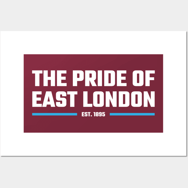 The Pride of East London Wall Art by Footscore